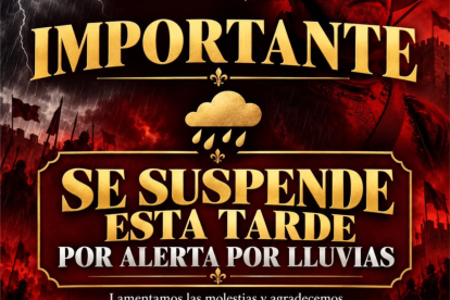 Una de las actividades canceladas este sábado