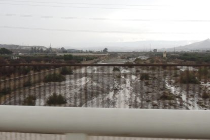 Las fuertes precipitaciones se han dejado notar especialmente en Huércal de Almería