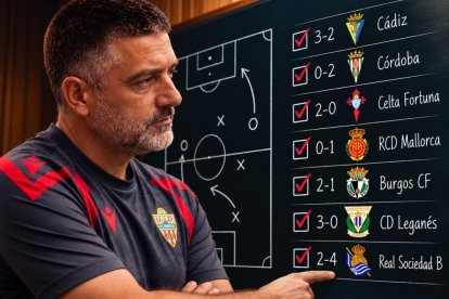 Imagen hecha por la IA publicada en el perfil de Instagram de la UD Almería.