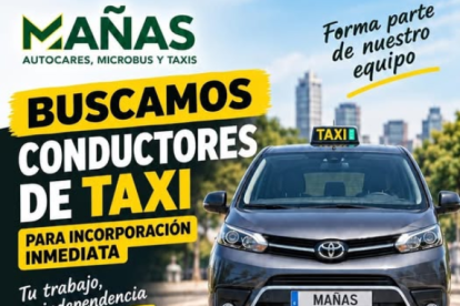 Cartel de la oferta de trabajo para cubrir la zona Sorbas-Tabernas