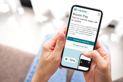 Cajamar amplía sus opciones de pago en comercios físicos con Bizum Pay.