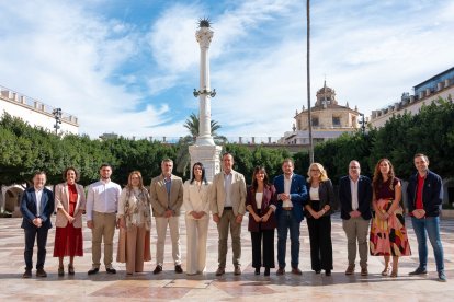 Candidatos del PSOE de Almería.