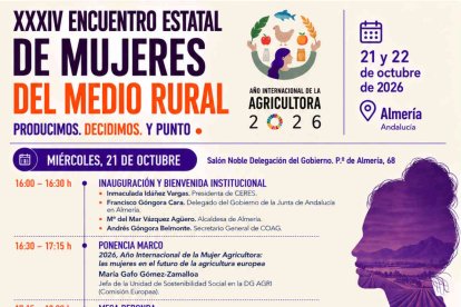 El evento, organizado por la Confederación de Mujeres del Mundo Rural (CERES), reunió a expertas europeas, responsables institucionales y profesionales del campo.