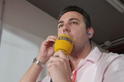 Jacobo tocó dos balones nada más entrar al partido y le dio un punto al Real Oviedo.