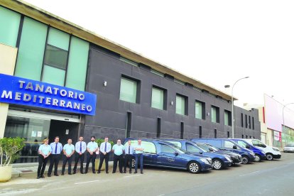 Tanatorio y crematorio Mediterráneo en Huércal de Almería.