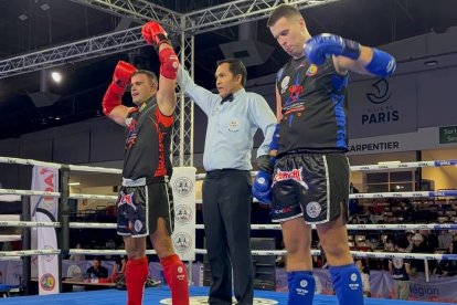 El CD Power Team lleva a Almería al podio europeo de Muay Thai con el bronce de José Luque junto a la Selección Española.