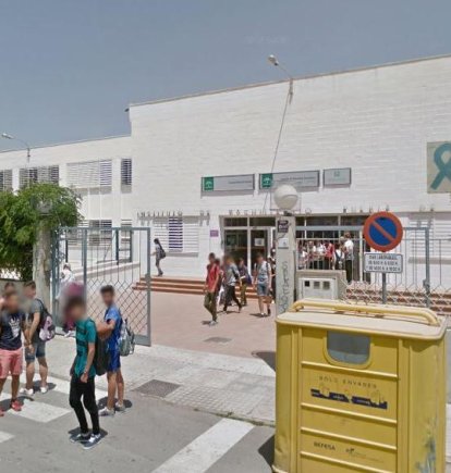 Imagen del IES La Puebla en Vícar. Google Maps.