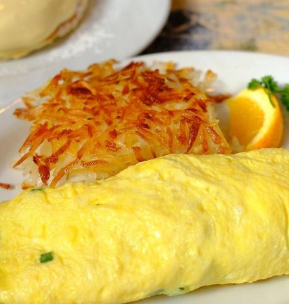Tortilla de cebolleta.
