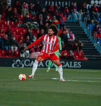 Aridane Hernández sabe que ahora se le complica tener más minutos en el Almería tras la eliminación en la Copa.
