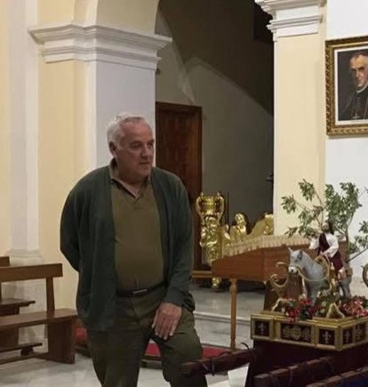 Francisco Magaña en una imagen difundida por el Ayuntamiento de Sorbas.