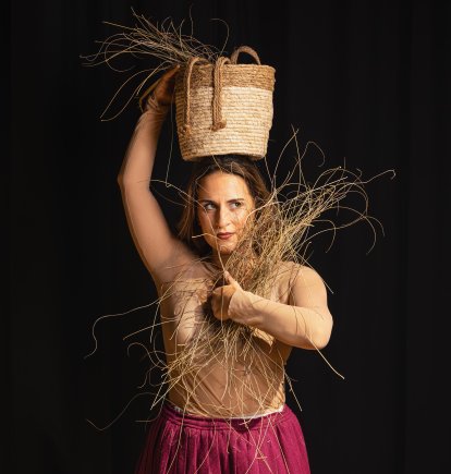 La bailarina Marta Bonilla, creadora de ‘Pleita’.