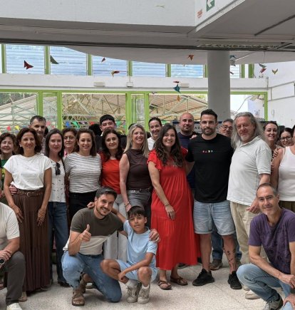 Despedida de Borja como conserje tras tres años en el IES El Palmeral de Vera.