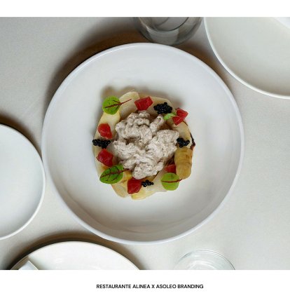 Propuesta gastronómica de Alinea en Roquetas de Mar.