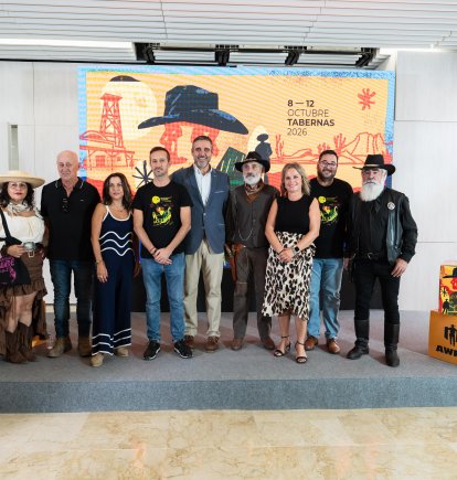 Presentación del Almería Western Film Festival (AWFF) 2026 en la Diputación de Almería.