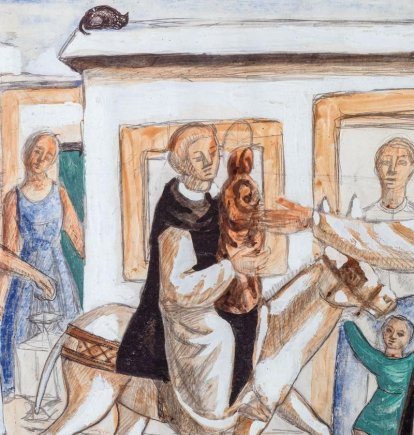 Cartel anunciador de 'Regina Maris', la exposición sobre el patrimonio y la devoción de la Virgen del Mar, patrona de Almería.