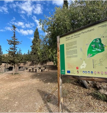 Imagen de archivo del Parque Periurbano de Castala, en Berja.