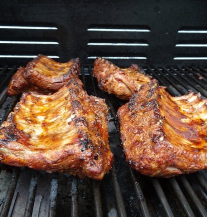costilla de cerdo al horno
