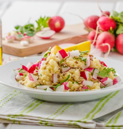 Ensalada de cuscús (imagen: depositphotos).
