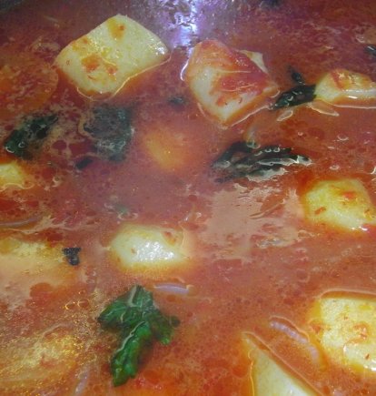 Marmitako de atún.