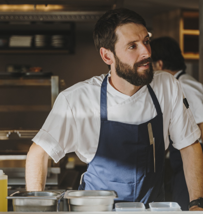 El almeriense Juan Vargas, cocinero en el Restaurante Kursaal, en San Sebastián.
