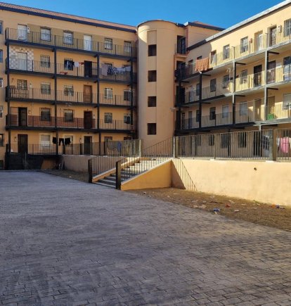 Interior del edificio de El Patio con la obra ya culminada