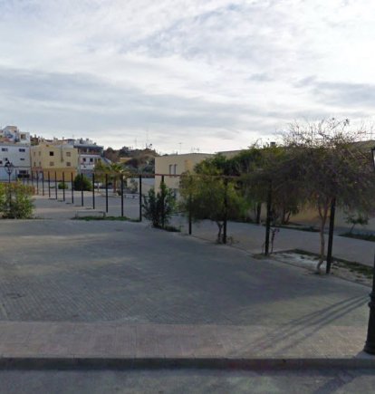 Vista del Parque San Diego, en Cuevas del Almanzora.