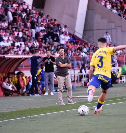 El entrenador del Almería ya venía anunciando que tocará el Play Off.