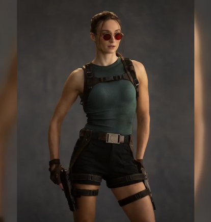 Sophie Turner es la nueva Lara Croft.