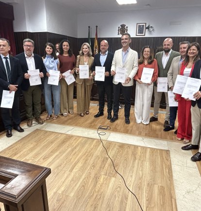 Los 12 parlamentarios electos de Almería tras los comicios autonómicos del pasado 17 de mayo.