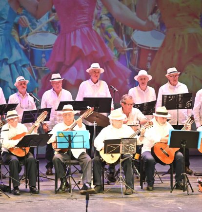 Integrantes del grupo Sol de Habaneras, en una imagen de archivo.