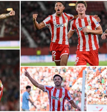 El Almería tiene ocho goleadores, pero nadie se adueña del gol.