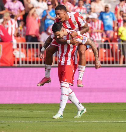 El Almería tiene muchos motivos para celebrar tras la 9ª jornada de Liga.