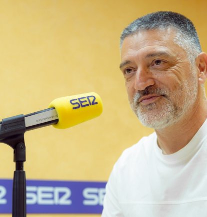 García Pimienta está disfrutando del Almería y de la provincia. Ha conectado desde que vino de vacaciones hace diez años.