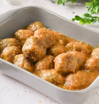 Albóndigas para almorzar.