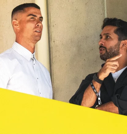 Cristiano Ronaldo y Mohamed Al-Khereiji quieren un Almería grande.