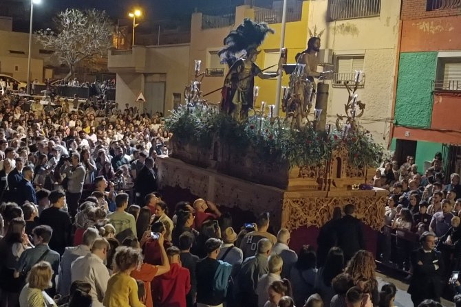 Horarios e Itinerarios Sábado de Pasión en la Semana Santa de Almería 2025
