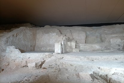 Imagen del interior del Yacimiento Arqueológico Barrio Andalusí.