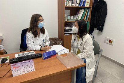Profesionales del Centro de salud de Oliveros.