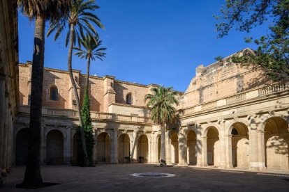 Plano general del claustro de la Catedral. 