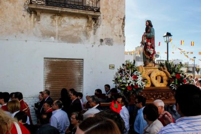 San Marcos en procesión en Adra.