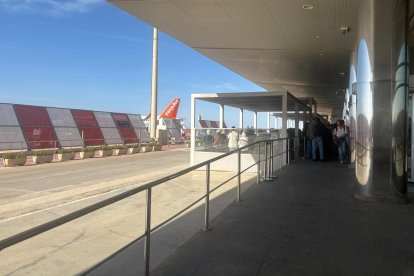 Aeropuerto de Almería, en imagen de archivo.