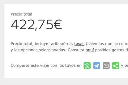 Precio de un vuelo Madrid-Almería con ida para el 2 de junio y vuelta para el 8 de junio de 2025