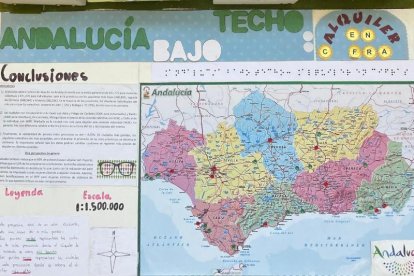 El trabajo de las alumnas roqueteras.