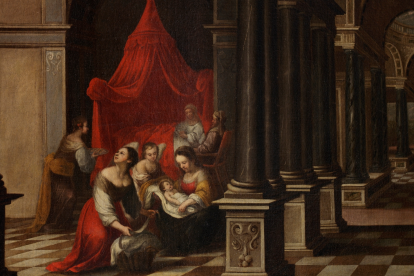 La Natividad de la Virgen de Juan de Miranda.