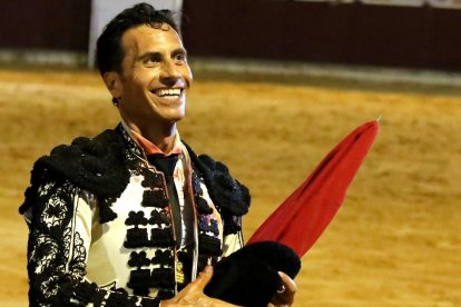 Jesús Almería en una plaza de toros