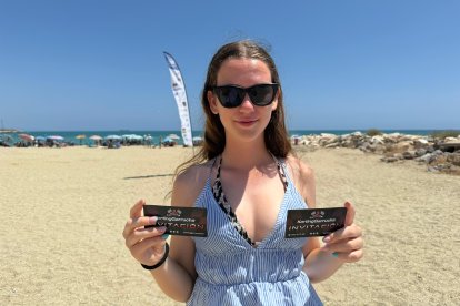 Irene, de Mojácar, ganó con la SER dos entradas para disfrutar a lo grande de Karting Garrucha.