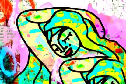 Ilustración femenina de Sandra Mateo