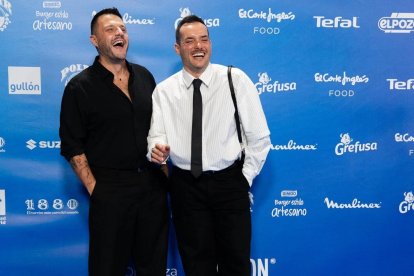 Sergio y Rafa en uno de sus últimos eventos.