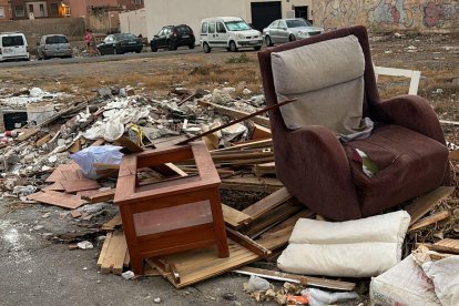 Muebles en los descampados