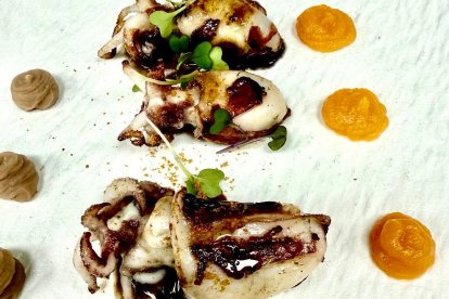 Uno de los platos de Los Finos.